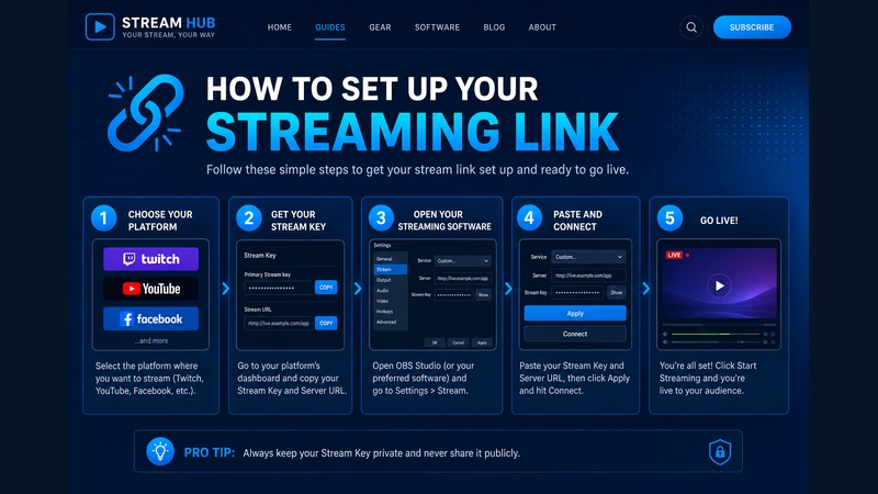 IPTV Link einrichten 2026